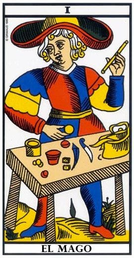El Mago - Arcano 1 / Tarot de Marsella