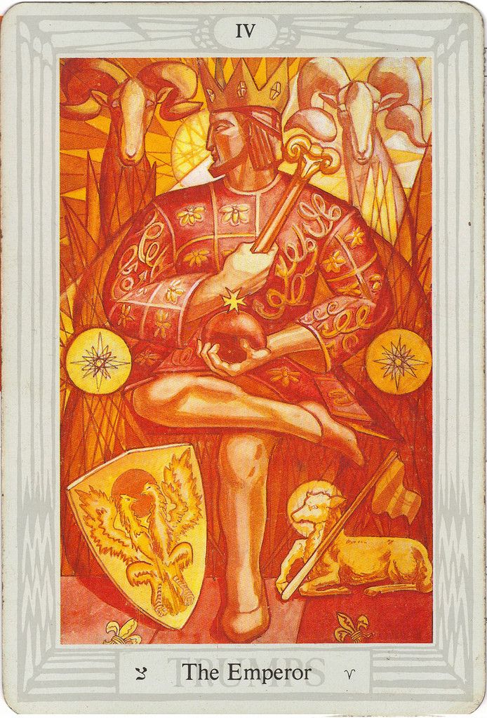 El Emperador - Tarot de Aleister Crowly