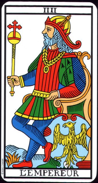 El Emperador, Arcano IV del Tarot de Marsella