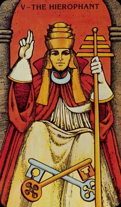 El Hierofante- Mazo Morgan-Greer