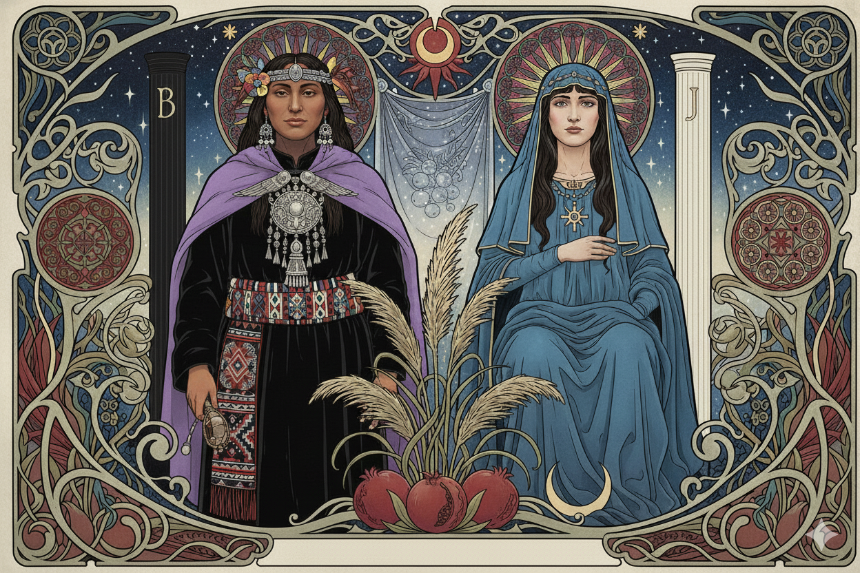 el tarot y las prácticas ancestrales mapuche portada