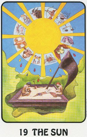 El Sol - Mazo de Salvador Dalí